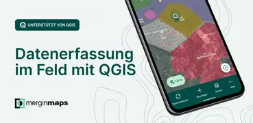 Mergin Maps: QGIS dabei