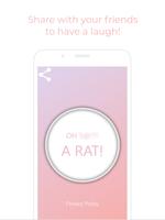 برنامه‌نما Oh S***, A Rat! - Meme Button عکس از صفحه