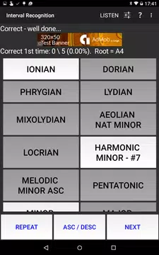 Screenshot 13 for Interval Recognition ear train