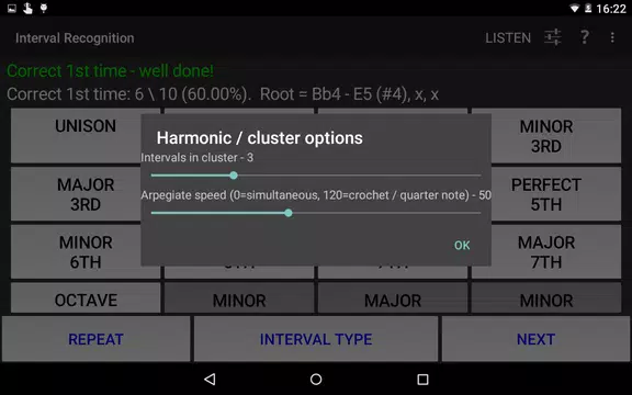 Screenshot 11 for Interval Recognition ear train