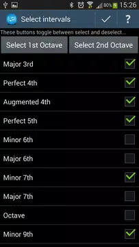 Screenshot 2 for Interval Recognition ear train