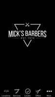Mick's Barbers Plakat