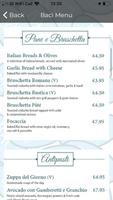 برنامه‌نما Baci Italian Restaurant عکس از صفحه