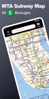 New York Subway الملصق