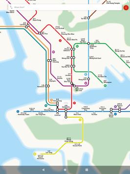 香港地铁 - 地铁地图和路线规划 截图 9