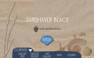 South Shields Sandhaven Beach Affiche