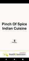 Pinch of spice indian cuisine Plakat