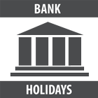 Bank Holidays in England Zeichen