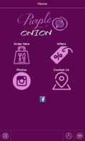 Purple Onion Newtownards Affiche