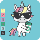 APK Unicorn Sandbox Color by number