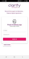 Clarity Proof of Delivery постер