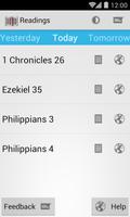 Daily Bible Reading capture d'écran 3
