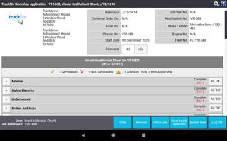 Truckfile Workshop Application syot layar 3