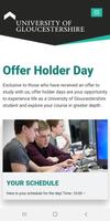UoG Creative Computing Offer Holder Day App-poster