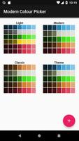 Poster Modern Colour Picker