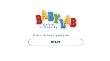 Oxford Babylab Plakat