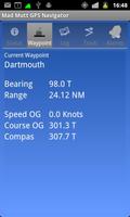Mad Mutt Marine GPS Navigator captura de pantalla 1