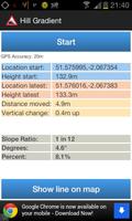 Hill Slope Calculator captura de pantalla 1