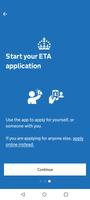 برنامه‌نما UK ETA عکس از صفحه