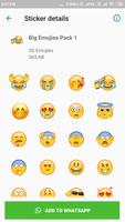 3D Emoji Stickers for WhatsApp screenshot 3