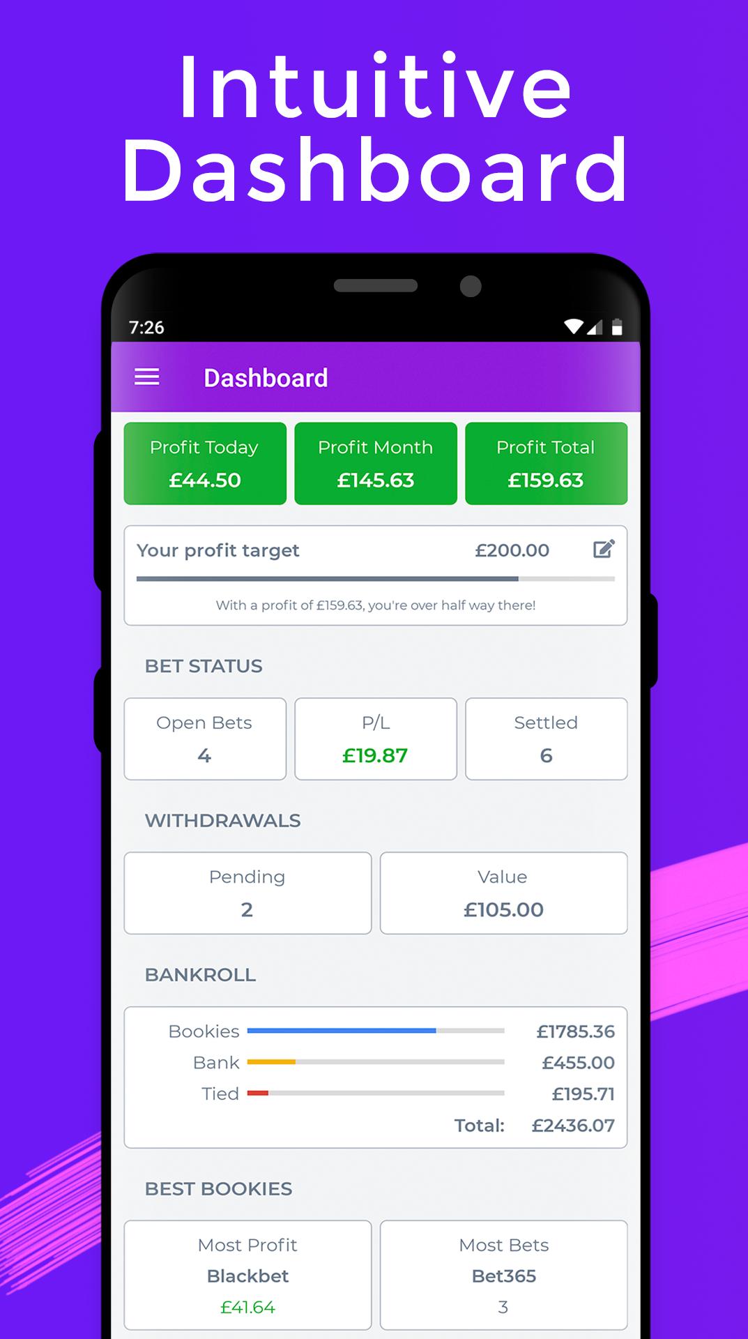 Matched betting matches. Betting Tracker v2.1.