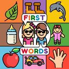 First Words Baby Flashcards+ icône