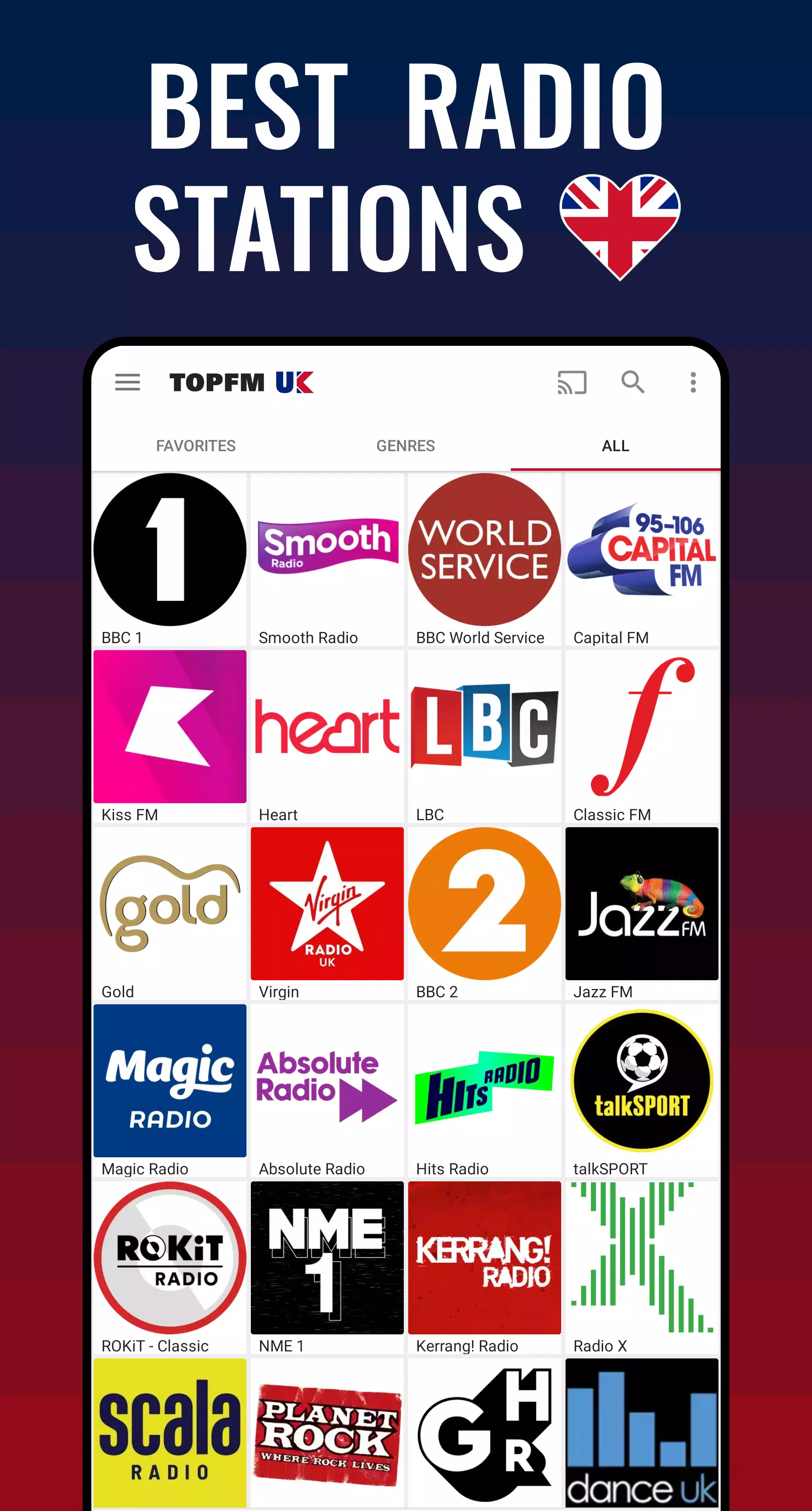Radio UK: English music & news APK for Android Download