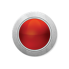 Red Panic Button أيقونة