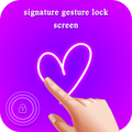 Gesture Signature Lock Screen