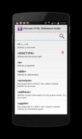 Ultimate HTML Reference Guide скриншот 1