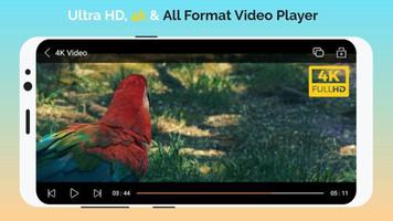 Ultra 4k HD Video Player الملصق