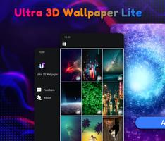 Ultra 3D Wallaper Lite постер