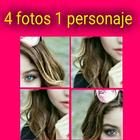 4 fotos 1 personaje de Soy Luna biểu tượng