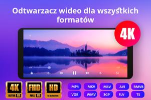 odtwarzacz wideo cały format plakat