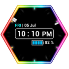 [Pro] Neon Clock ikona