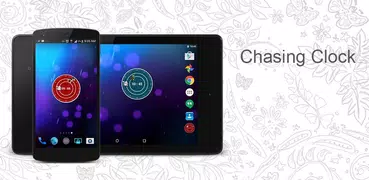 Chasing Clock Widget
