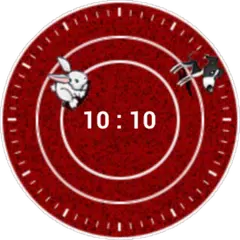 Chasing Clock Widget