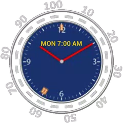 Скачать Rotary Clock Widget APK