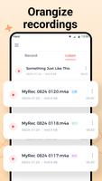 Voice Recorder & Voice Memos imagem de tela 3