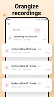 Voice Recorder & Voice Memos capture d'écran 3