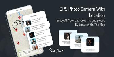 GPS Photo Camera الملصق