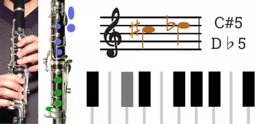 2D Clarinet Fingering Chart