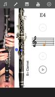 پوستر 2D Clarinet Fingering Chart