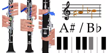 3D Clarinete Notas