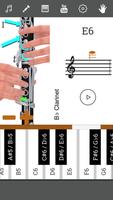 3D Clarinet Fingering Chart اسکرین شاٹ 3