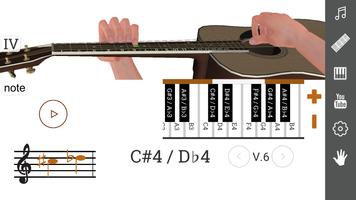 3D ギターレッスン - ギターの弾き方 - 運指 スクリーンショット 2