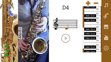 2D Saxophone Doigté capture d'écran 2