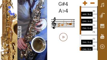 2D Saxophone Doigté capture d'écran 3