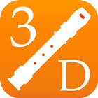 3D Recorder Fingering Chart icon