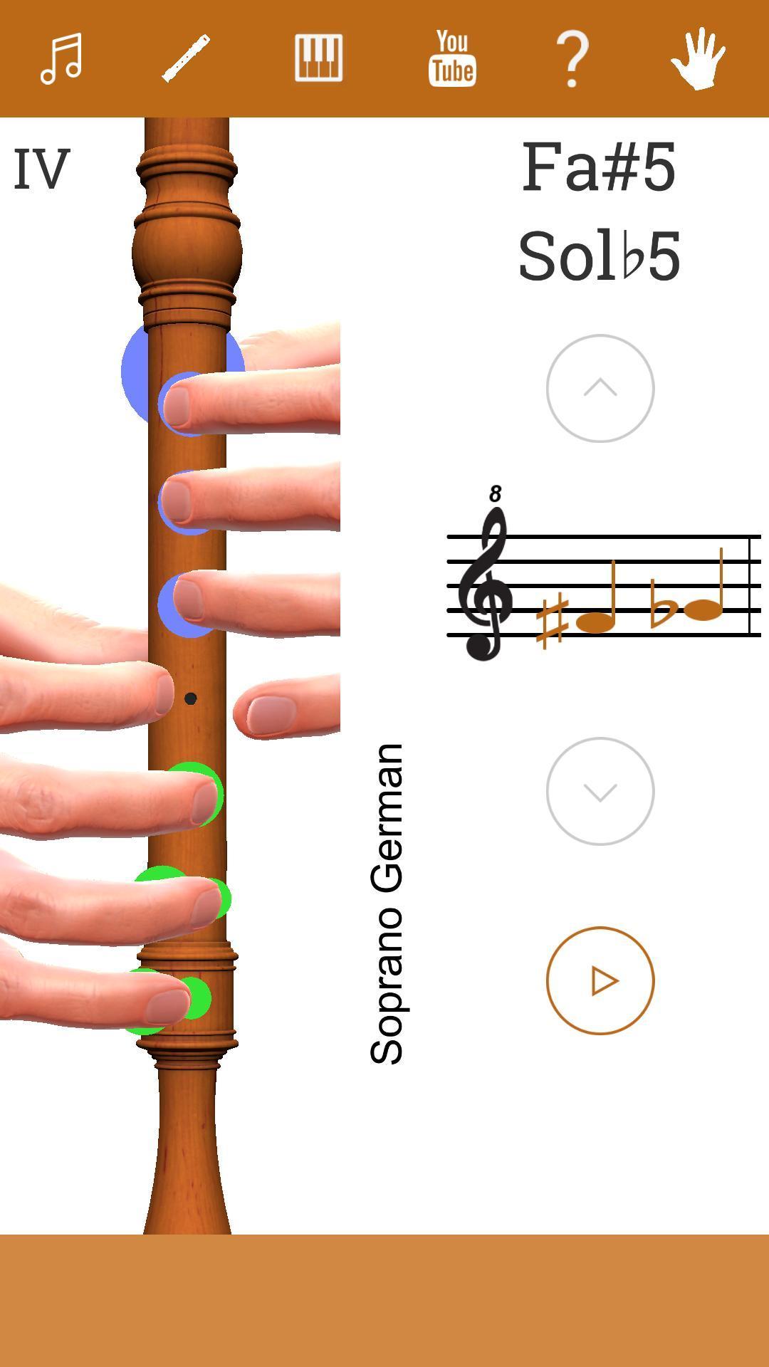 3d Flauta Dulce Notas Como Tocar Flauta Dulce For Android - instrument soprano recorder roblox